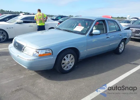 2004 Mercury Grand Marquis Ls from USA, damaged, VIN 2MEFM75W04X612032